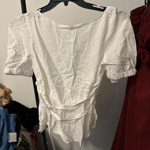 Elegant White Women's Top